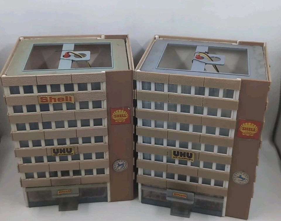 Kit Modelo Kibri Escala HO De Colección Ocho Pisos Altura con Tiendas #8210 Lote De 2  Foto 2 de 4