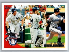 2010 Topps #233 AL RBI Leaders (Mark Teixeira / Jason Bay / Adam Lind) LL