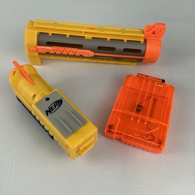Nerf N Strike Recon CS-6 Barrel Extension Laser Sight Ammo Magazine Lot Hasbro