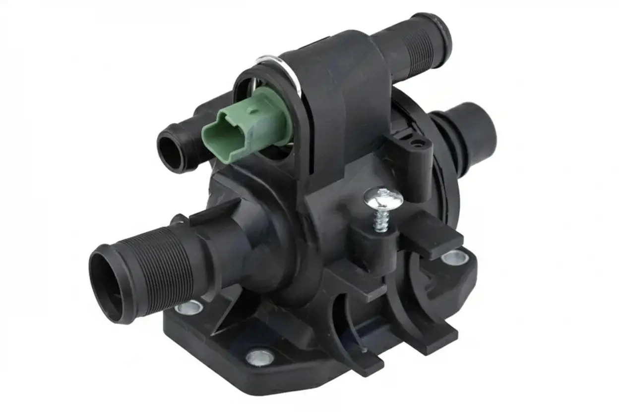 Termostato con alloggiamento CTM-PE-000 NTY per PEUGEOT FORD CITROËN MAZDA - Immagine 2