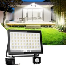 NATPOW Outdoor Security Light Motion Sensor, Outdoor Lights LED with Smart PIR 