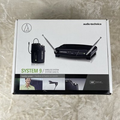 Audio-technica System 9 Atw-901a/l Vhf Wireless Unipak System (Untested)