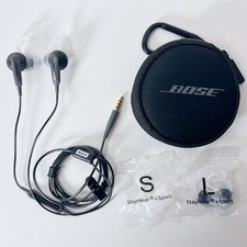 Bose SoundSport In Ear Earbuds Wired Earphones 3.5mm Jack Headphones Black