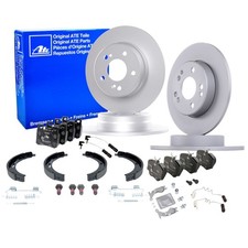 ATE Bremsscheiben 278/284mm Bel&auml;ge Rep-Set Vorne Hinten f&uuml;r MERCEDES W124 S124