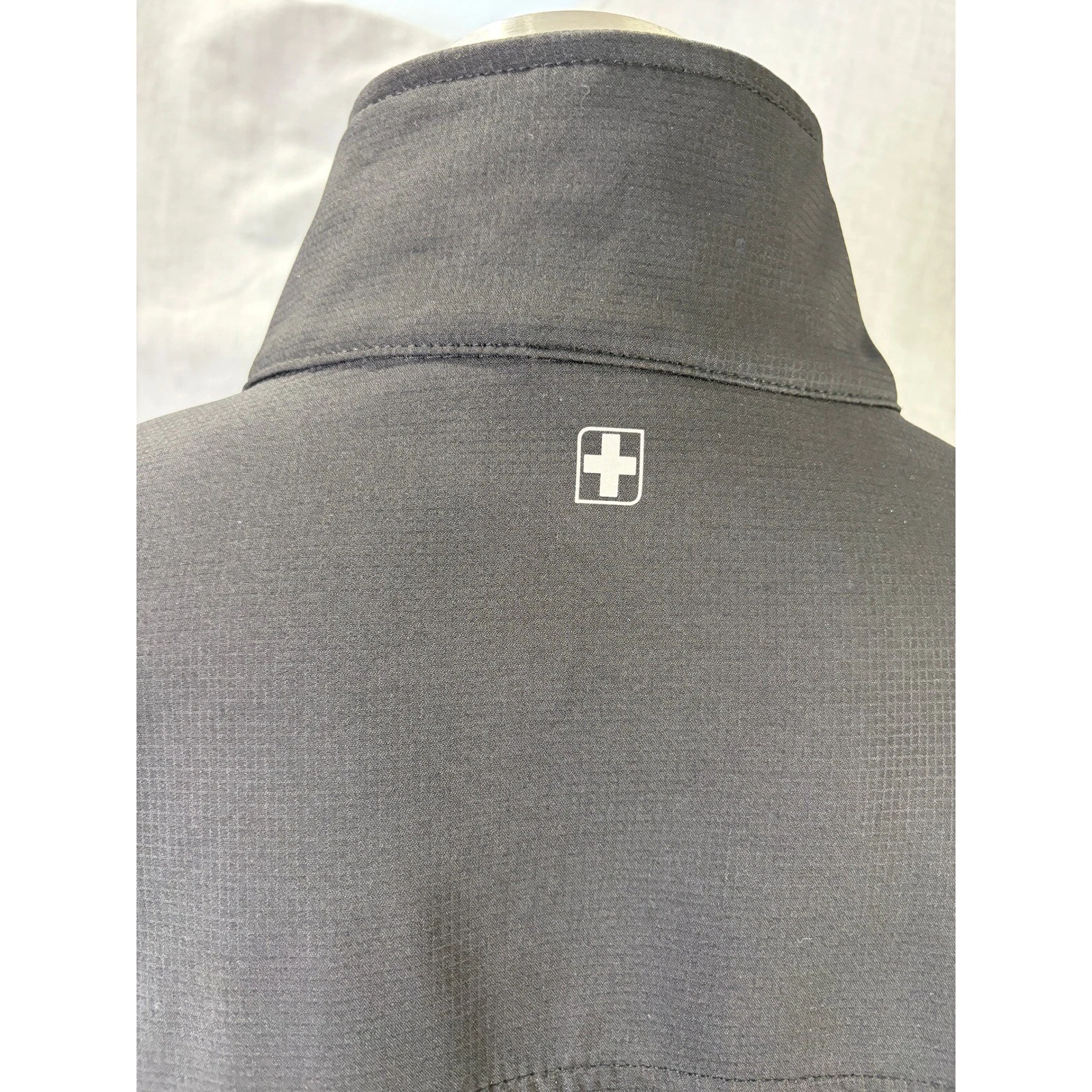 Swiss Tech Black Fleece Lined Softshell Full Zip Jacket Mens XL - product detail image 9
