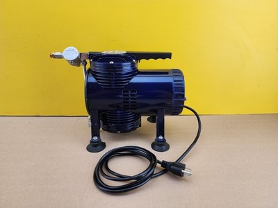 AS-08 Airbrush Mini Compressor, 1/3 HP, 120V, 1 PH, 50 psi