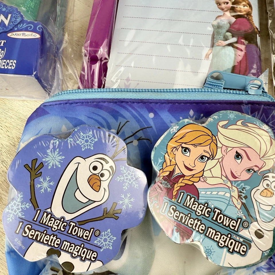 Lote de 9 paños mágicos mini congelados para arte en uñas para niñas cuidado corporal y cabello  Foto 2 de 4