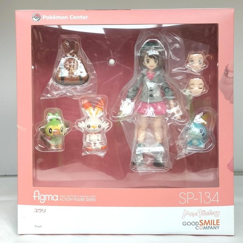 Max Factory Figma Yuri Pokemon Figure - Used Box Discoloration