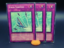 Yugioh Playset 3x Fisch-Torpedo TDGS DE078/ Common/ Good/ Deutsch