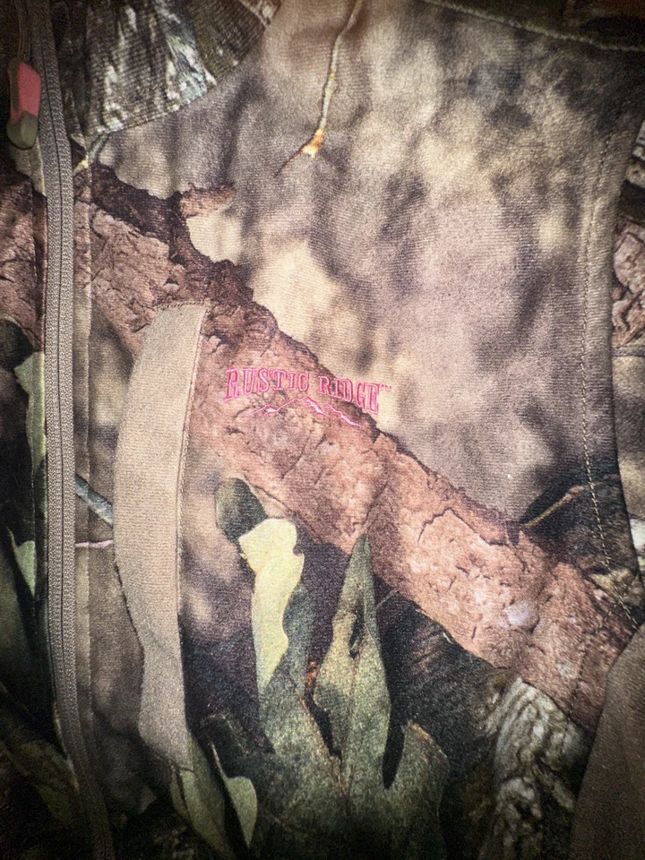 Rustic Ridge Mossy Oak Camo Hooded Jacket Sz Med in women's  - Image 4 of 4
