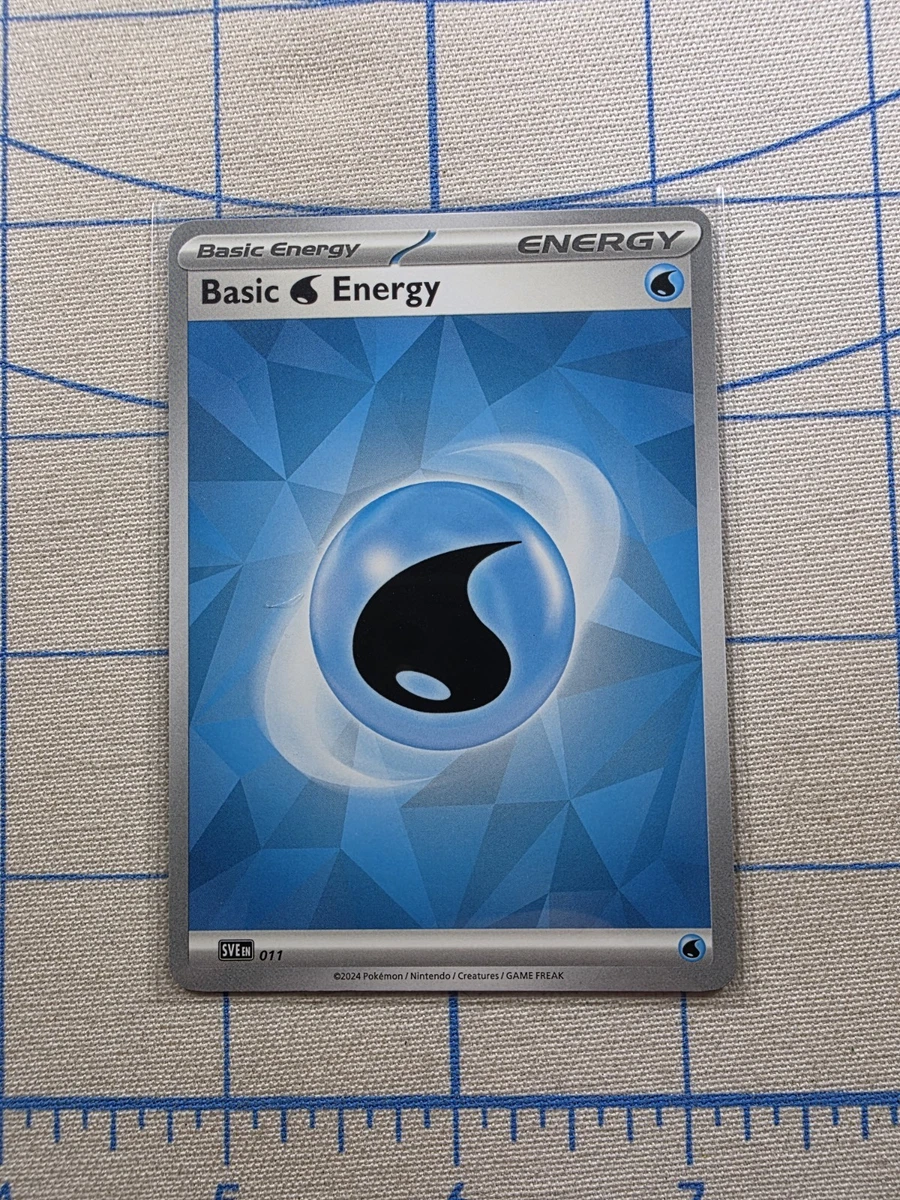 Basic Water Energy Pokmon TCG Cards for sale | eBay