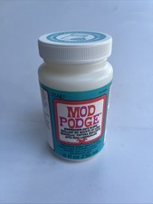 Mod Podge Dishwasher Safe 8oz Gloss Finish Sealer Craft Glue Non Toxic Waterbase