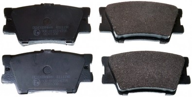 Fits DENCKERMANN ZAWIESZENIE B111190 HAM PADS. REAR TOYOTA RAV 4 III  ⭐UK Stock⭐