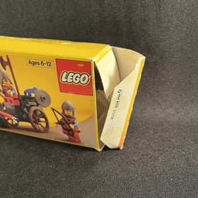 Vintage LEGO 6022 Castle Lion Knights Horse Cart W/Box from 1984 Rare