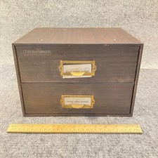 C&E Marshall Swiss Watch Parts Metal Cabinet 2 Drawer 400+ Pc