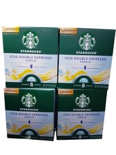 Starbucks Nespresso Vertuo Iced Double Espresso Vanilla 32 Capsules 2.7 fl oz