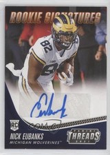 2021 Panini Chronicles Draft Picks Orange Nick Eubanks #TS-NEB Auto 0k1d