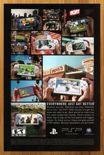 2008 PSP 3000 Vintage Print Ad/Poster Authentic Video Game Console Promo Art 00s