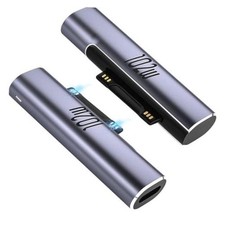 2Pack Magnetic Charger for Surface - 102W USB-C Female to Magnetic Male