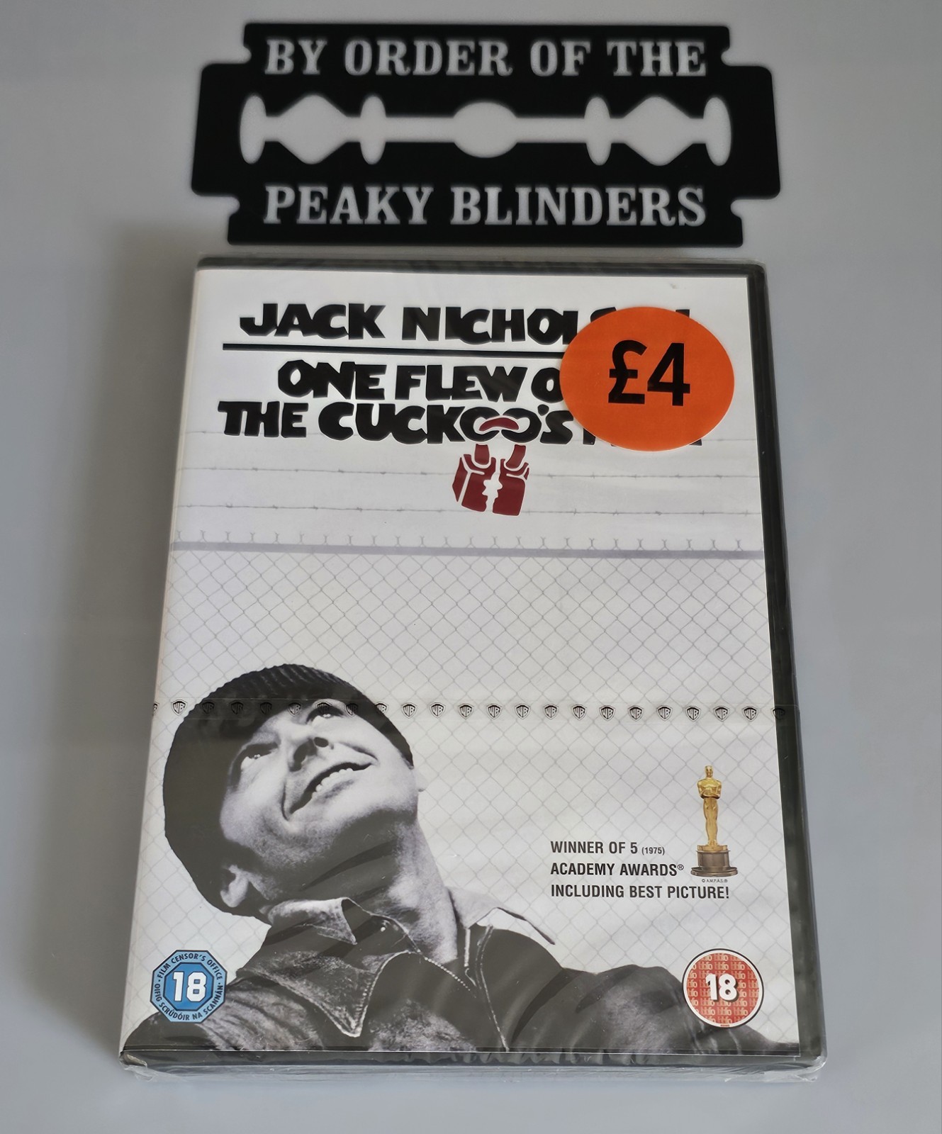 ONE FLEW OVER THE CUCKOO'S NEST DVD JACK NICHOLSON