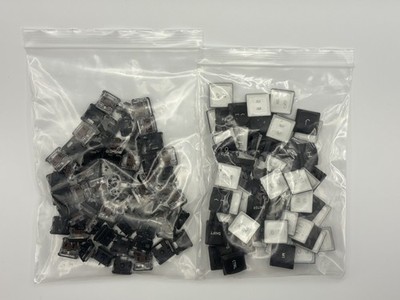 Kailh Choc V1 Brown Switches (x60) + Choc Keycaps w/ MX Spacing (x70) Bundle