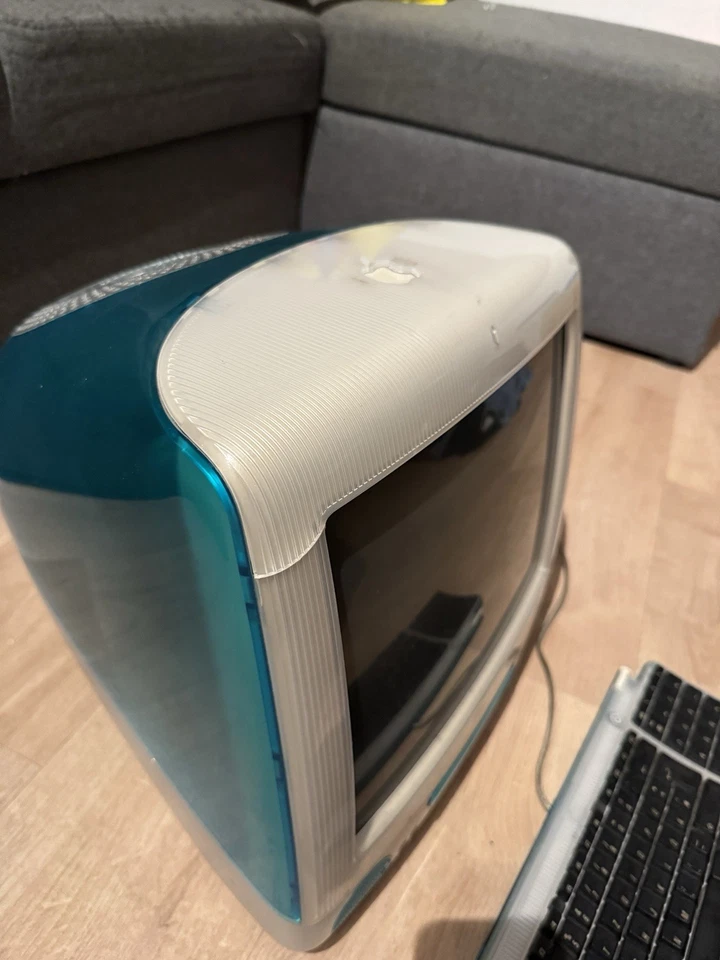 Apple iMac G3 - Blau - Vintage Macintosh - Mit Zubehör - Bild 4 von 4