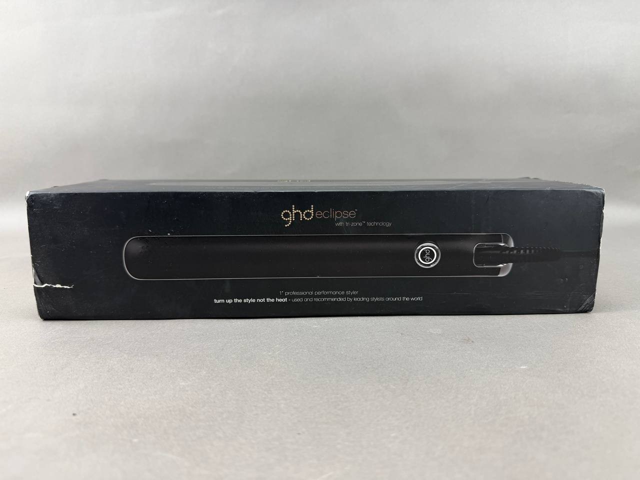 GHD ECLIPSE Tri-Zone Hair Styler Flat Iron Straightener W/ Box