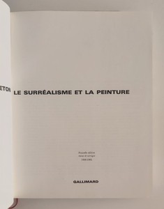 André BRETON — LE SURRÉALISME ET LA PEINTURE — vue 7 sur 19