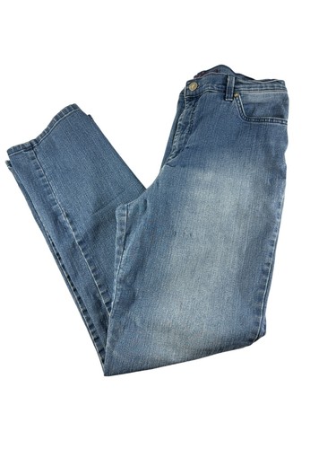 Gloria Vanderbilt Amanda Jeans Size 10 Stretch Embellished Pockets Inseam 29" - Picture 8 of 10