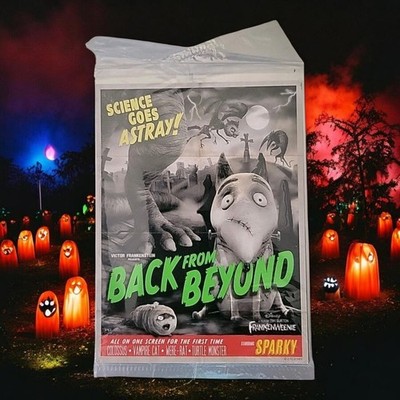 NEW SEALED Disney Frankenweenie 2012 Tim Burton Mini Poster Cards - Promo Set