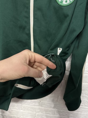 Adidas Fire Bird Brazil Palmeiras Retro 2008 Football Track Lacket Full Zip XL - Picture 8 of 11
