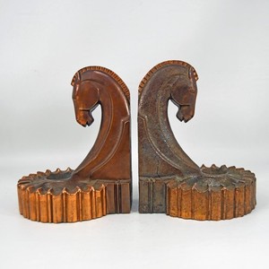 Vintage Bronze Horse Bookends for sale | eBay