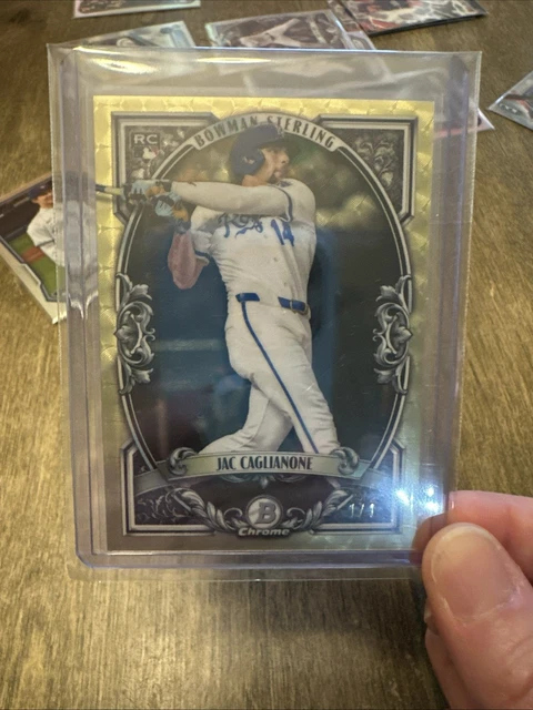 Bowman Chrome Sterling Jac Caglianone Superrefractor 1/1