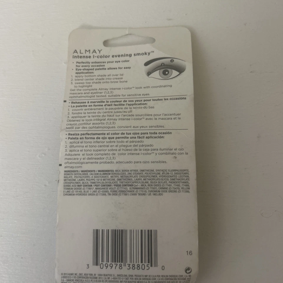 ALMAY Intense i Color Party Brights All Day Wear Trio Eyeshadow Set ~ 145 BROWNS - Image 2 of 2