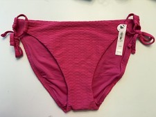 VICTORIA'S SECRET, New w/Tags, Textured Pink Bikini Bottom, XL, Was 32.95
