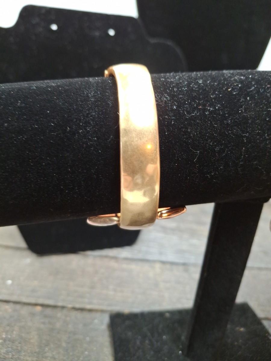 RLM Soho Studios Triple Tone Cuff Hinged Bracelet View 6