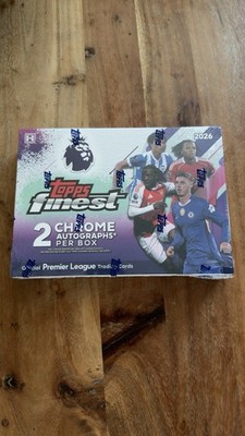 2025/26 Topps Finest Premier League Hobby Box - OVP & versiegelt