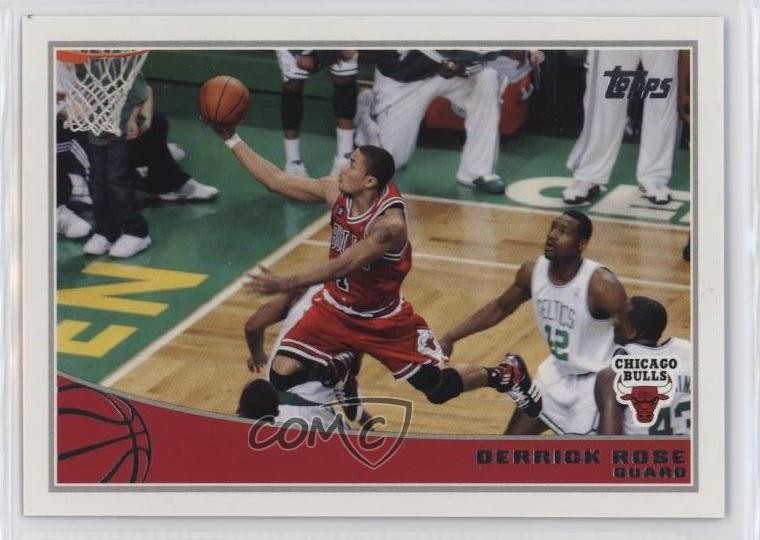 2009-10 Topps Derrick Rose #33 0q0