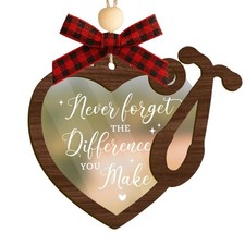 Nurse Appreciation Christmas Ornament, Meaningful Christmas Ornaments with St...