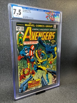 Marvel Comics: Avengers #144 (1976) CGC 7.5 (Key: 1st Hellcat)