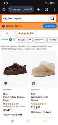 Ugg tazz slippers size 11 calf hair brand new in box!