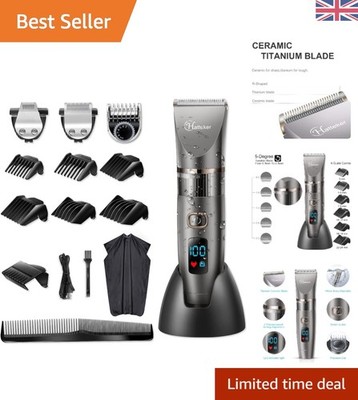 Vielseitiges Herren Akku Haarschneidemaschine Set: Trimmen, Kanten & Stil Mühelos