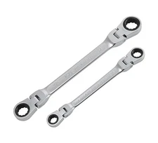 Kyoto Machine Tools KTC Ratchet Wrench 2-Piece Set MR1A-F2PEM MR1A-0810F