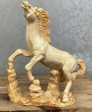 Vintage 50’s Italian Resin Horse Sculpture 