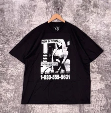 New XO Official T Shirt XXL Mens Black The Weeknd Call Girl Graphic