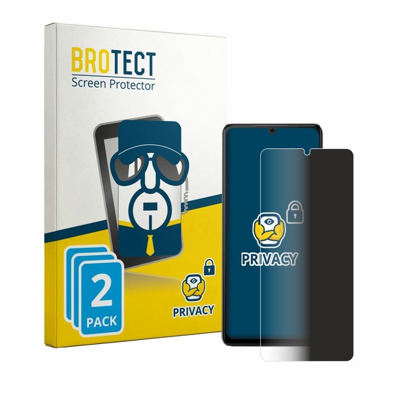 2X Blickschutz Folie FüR Cubot P90 Displayschutz Privacy-image