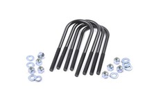 Rough Country 9/16" Round Suspension U-Bolts | 9/16 x 3 x 7.25 - 7622