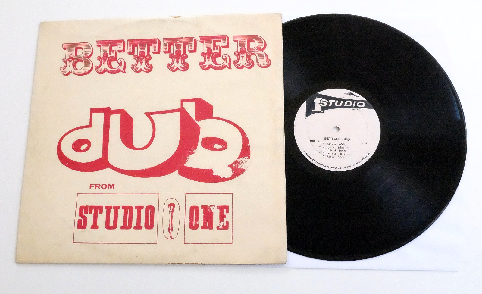 DUB SPECIALIST - BETTER DUB LP VINYL Rare Original Jamaica Studio One 1st Press