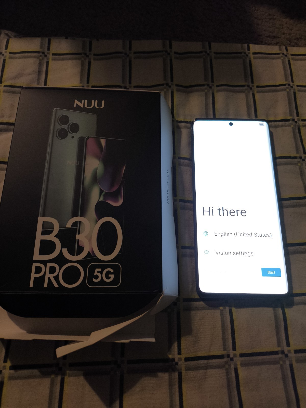 Nuu B30 Pro 5G CELL PHONE 256GB In Excellent Condition Low price Unlocked 