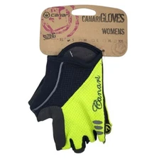 Canari Women's Aurora Cycling Gloves - Killer Yellow - Size Small